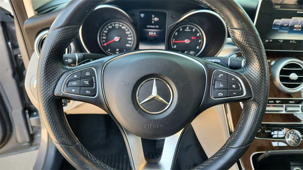 used 2015 Mercedes-Benz C-Class car, priced at $12,707