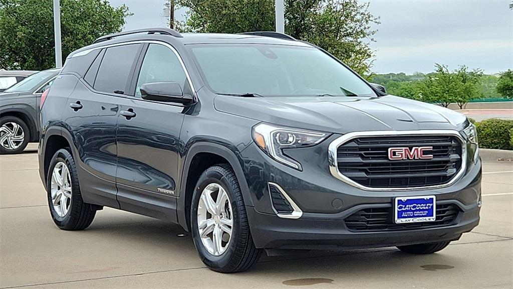 used 2021 GMC Terrain car, priced at $21,459