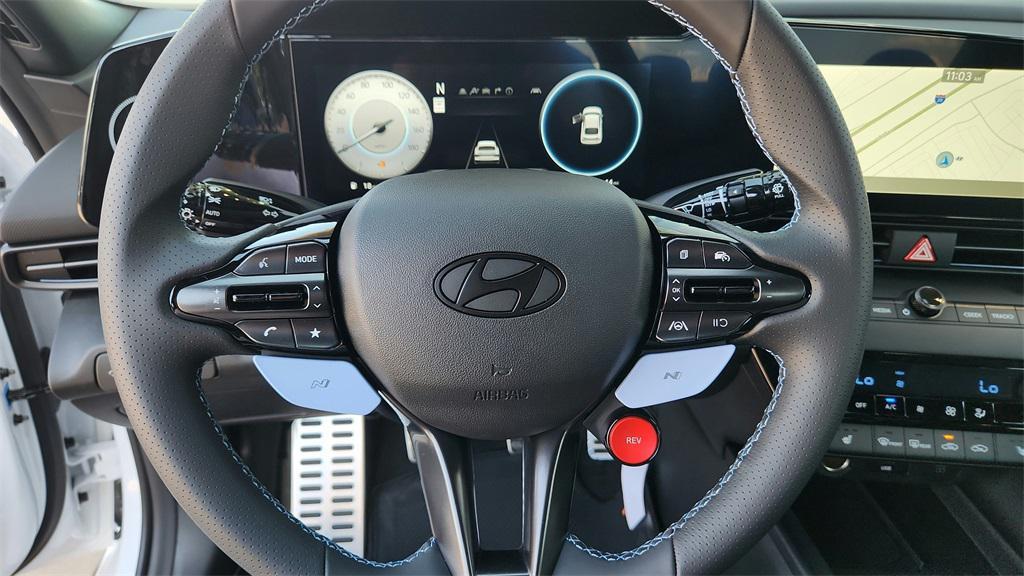 new 2025 Hyundai ELANTRA N car, priced at $35,095