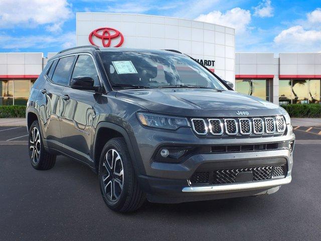 used 2023 Jeep Compass car, priced at $18,584
