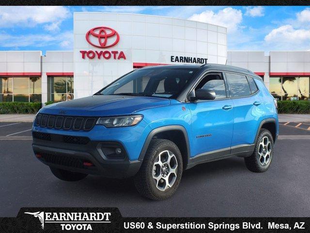 used 2022 Jeep Compass car, priced at $14,987