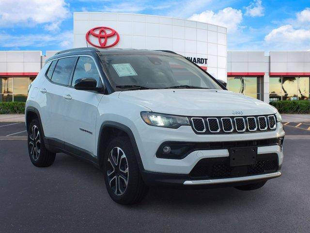 used 2023 Jeep Compass car, priced at $17,984