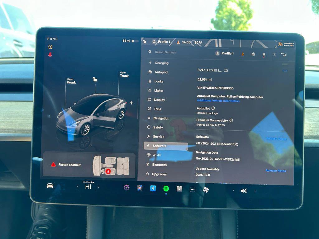 used 2022 Tesla Model 3 car, priced at $19,999