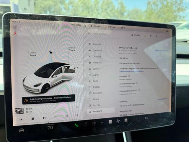 used 2019 Tesla Model 3 car, priced at $14,888