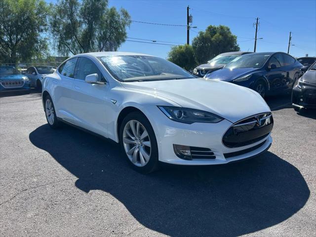 used 2015 Tesla Model S car, priced at $15,888