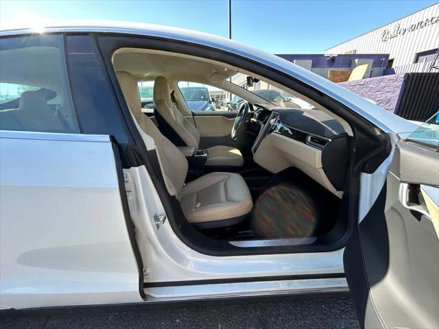 used 2015 Tesla Model S car, priced at $15,888