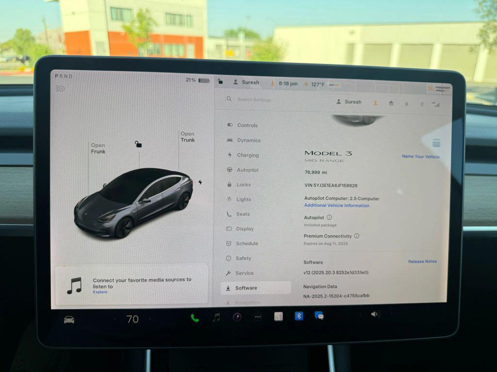 used 2018 Tesla Model 3 car, priced at $17,333