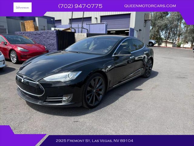 used 2014 Tesla Model S car, priced at $13,777