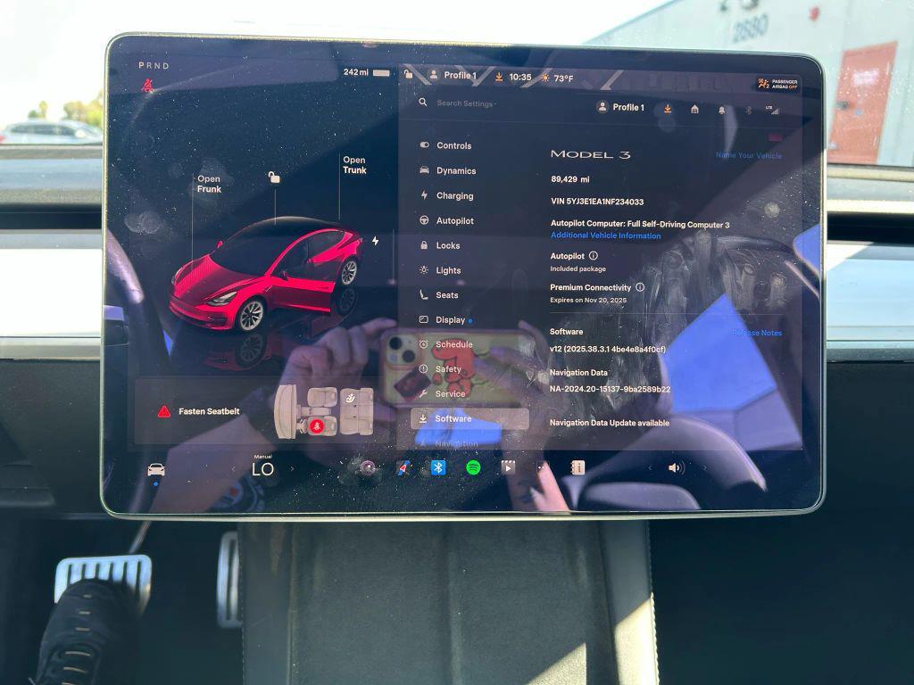 used 2022 Tesla Model 3 car, priced at $17,999