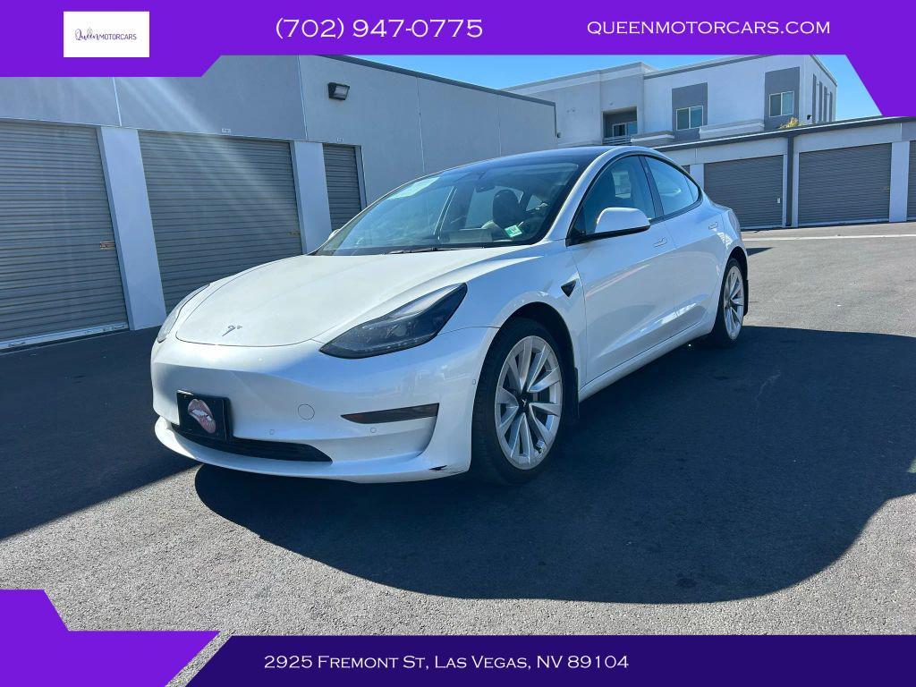 used 2022 Tesla Model 3 car, priced at $17,999