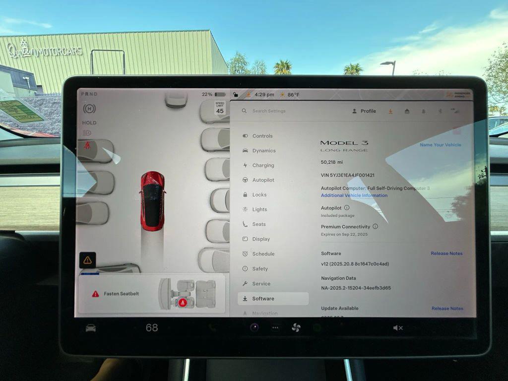 used 2018 Tesla Model 3 car, priced at $19,957