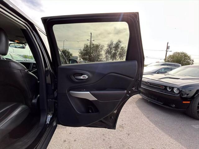 used 2017 Jeep Cherokee car, priced at $13,999