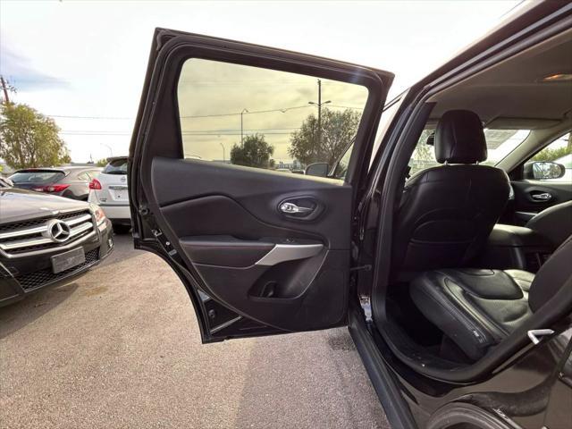 used 2017 Jeep Cherokee car, priced at $13,999
