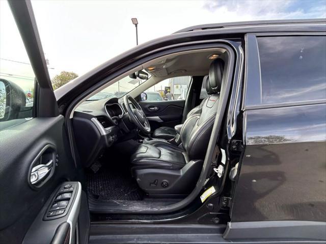 used 2017 Jeep Cherokee car, priced at $13,999