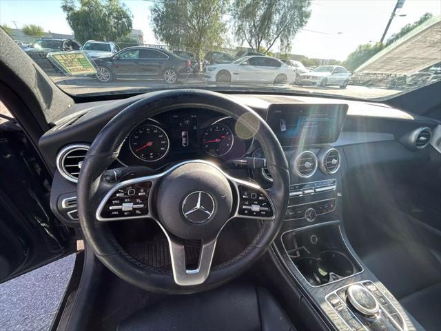 used 2019 Mercedes-Benz C-Class car, priced at $14,999