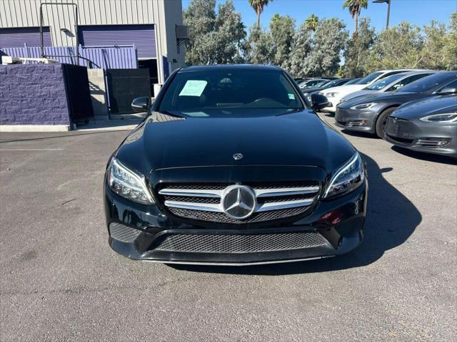 used 2019 Mercedes-Benz C-Class car, priced at $14,999