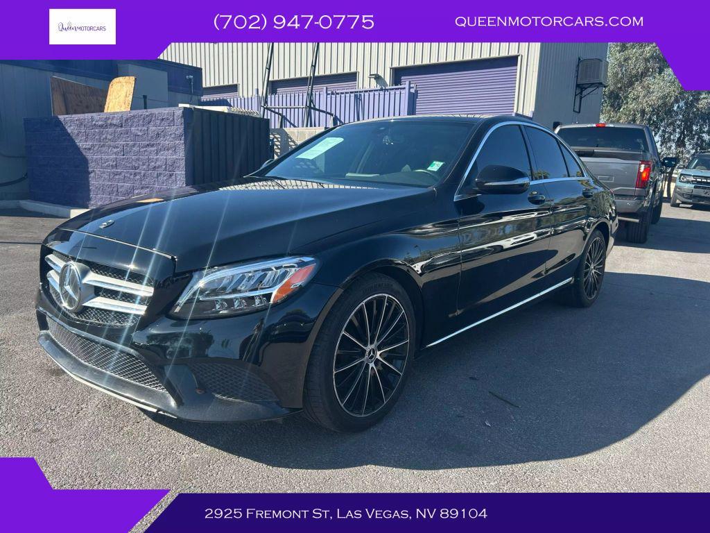 used 2019 Mercedes-Benz C-Class car, priced at $14,999