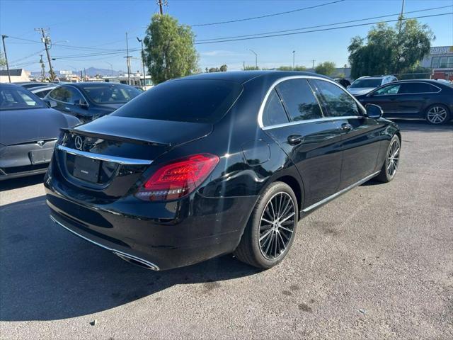 used 2019 Mercedes-Benz C-Class car, priced at $14,999