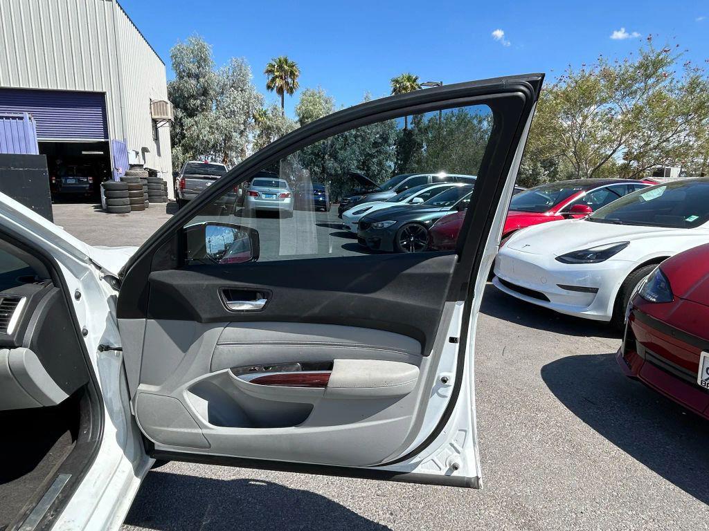 used 2015 Acura TLX car, priced at $17,999