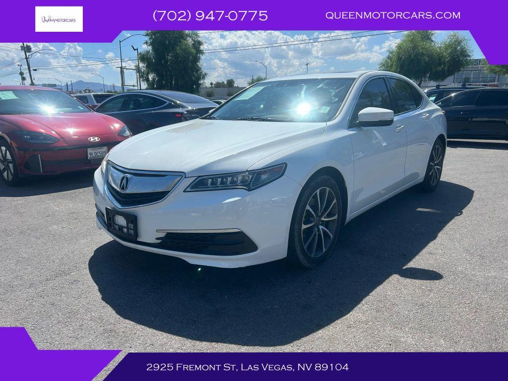 used 2015 Acura TLX car, priced at $17,999