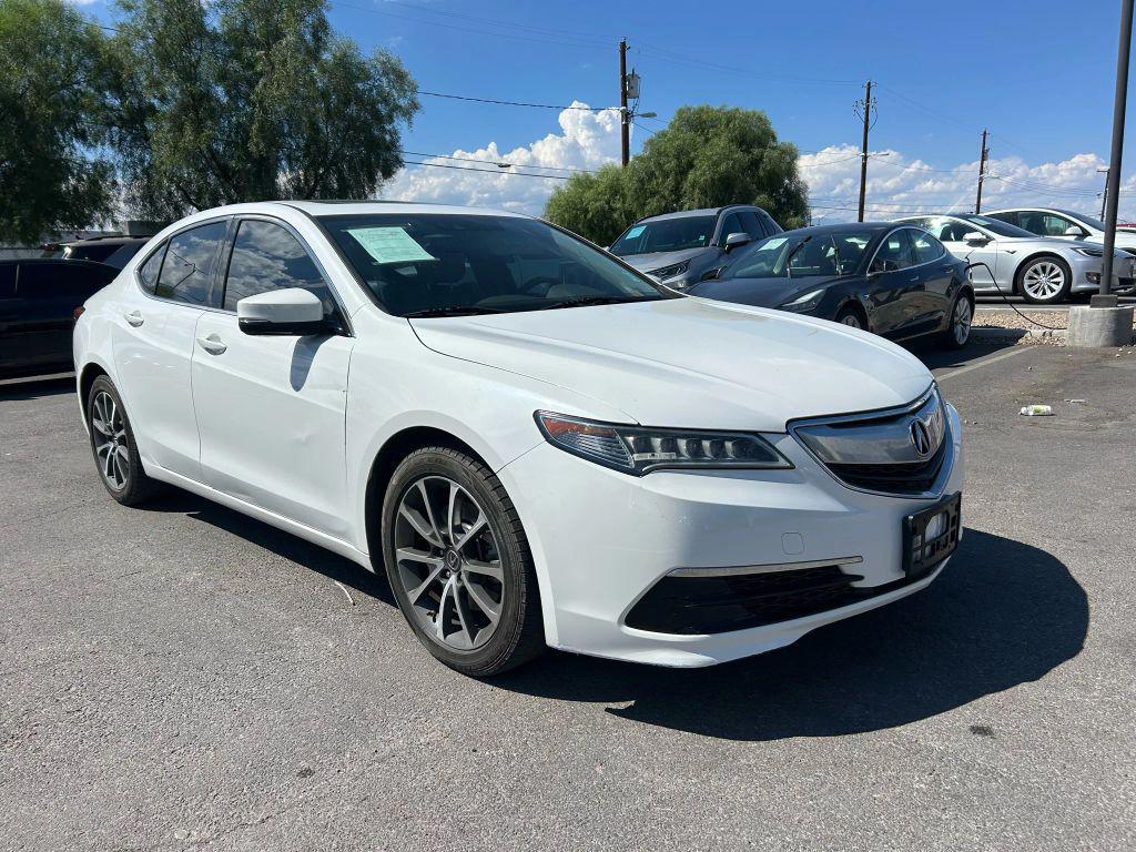 used 2015 Acura TLX car, priced at $17,999