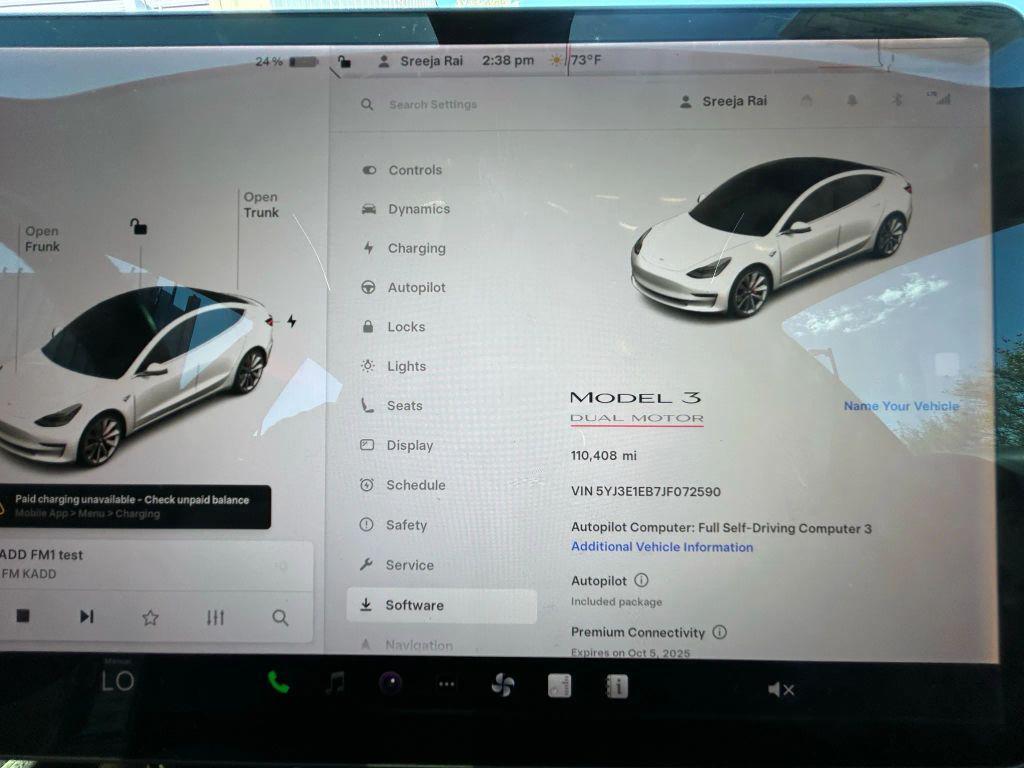 used 2018 Tesla Model 3 car, priced at $18,888
