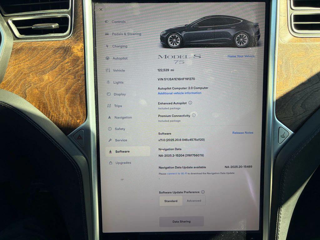used 2017 Tesla Model S car, priced at $14,999
