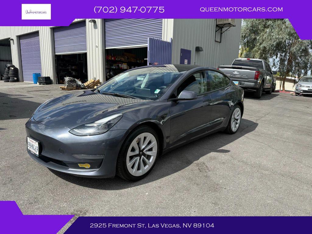 used 2022 Tesla Model 3 car, priced at $19,999