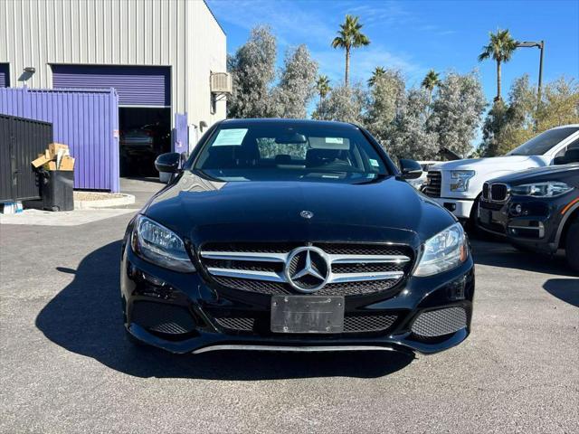 used 2018 Mercedes-Benz C-Class car, priced at $13,999