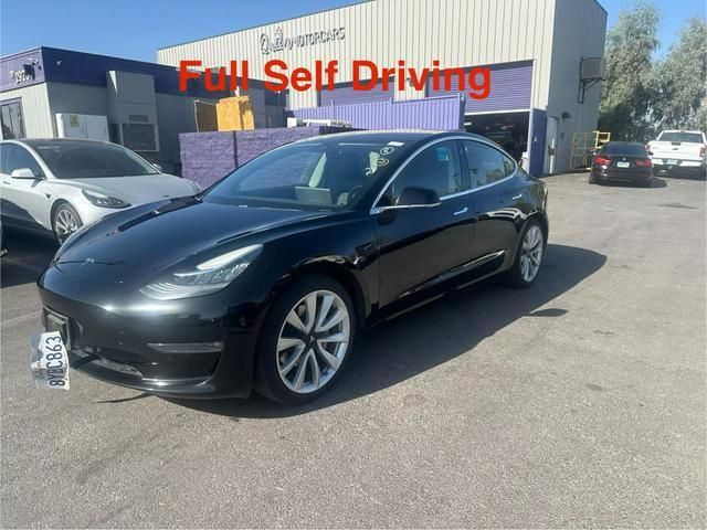 used 2018 Tesla Model 3 car, priced at $19,999