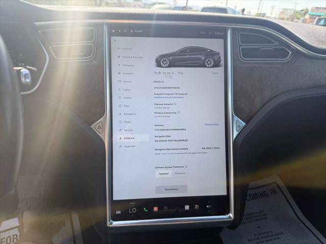 used 2016 Tesla Model S car, priced at $15,499
