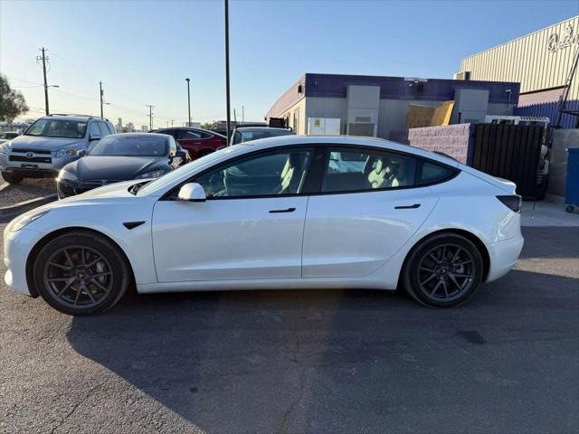 used 2021 Tesla Model 3 car, priced at $17,999
