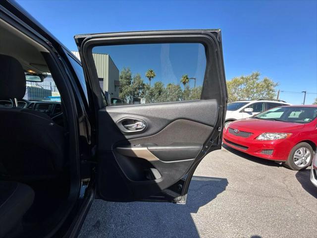used 2017 Jeep Cherokee car, priced at $9,999
