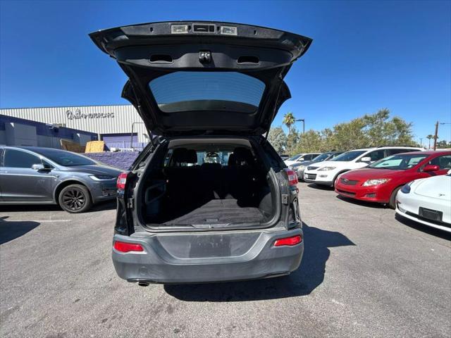 used 2017 Jeep Cherokee car, priced at $9,999