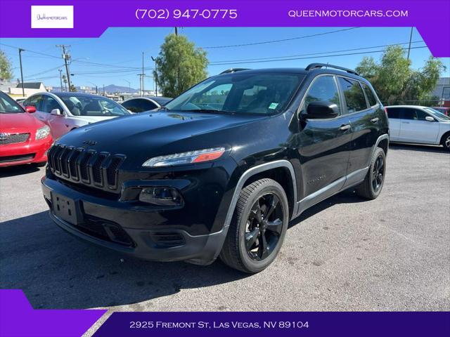 used 2017 Jeep Cherokee car, priced at $9,999