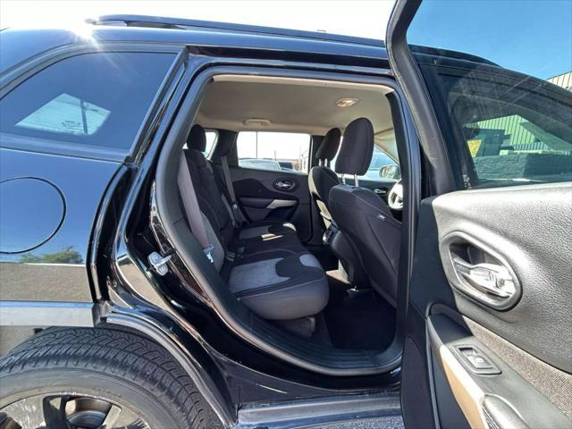 used 2017 Jeep Cherokee car, priced at $9,999