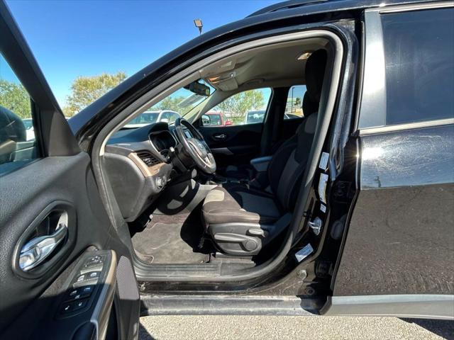 used 2017 Jeep Cherokee car, priced at $9,999