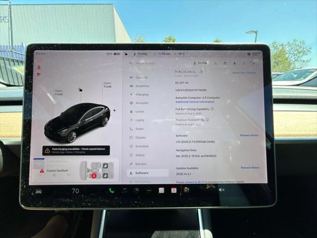 used 2018 Tesla Model 3 car, priced at $17,777