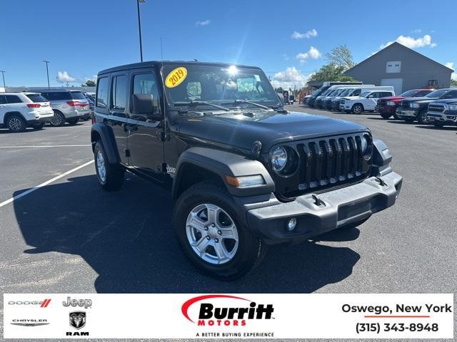 used 2019 Jeep Wrangler Unlimited car, priced at $24,988
