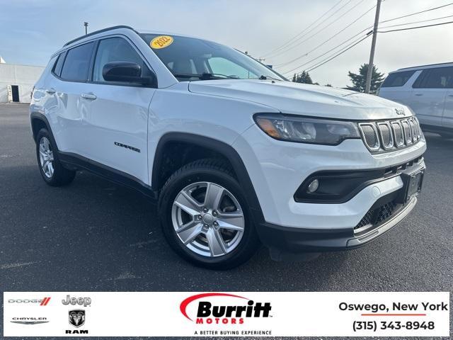 used 2022 Jeep Compass car, priced at $20,999