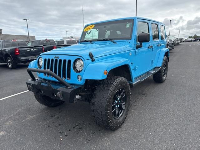 used 2018 Jeep Wrangler JK Unlimited car, priced at $22,888