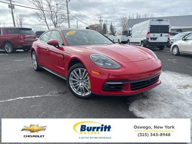used 2018 Porsche Panamera e-Hybrid car, priced at $46,595