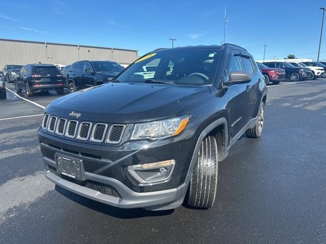 used 2021 Jeep Compass car, priced at $19,499