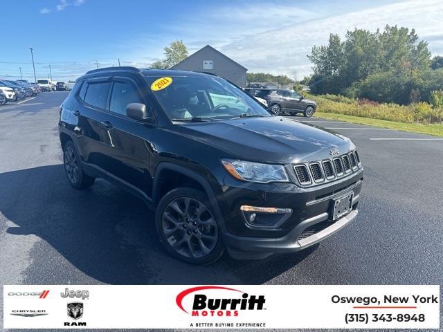 used 2021 Jeep Compass car, priced at $19,499