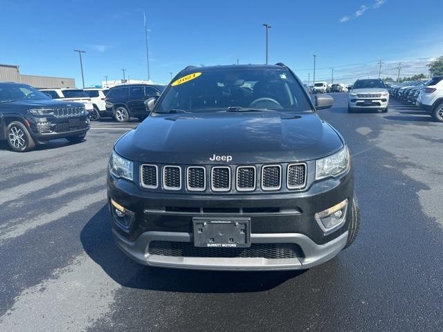 used 2021 Jeep Compass car, priced at $19,499