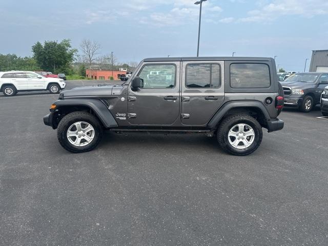 used 2019 Jeep Wrangler Unlimited car, priced at $24,250