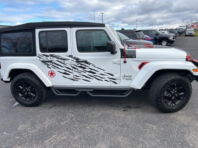 used 2020 Jeep Wrangler Unlimited car, priced at $24,499