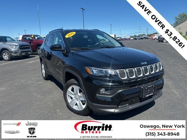 used 2022 Jeep Compass car, priced at $19,888