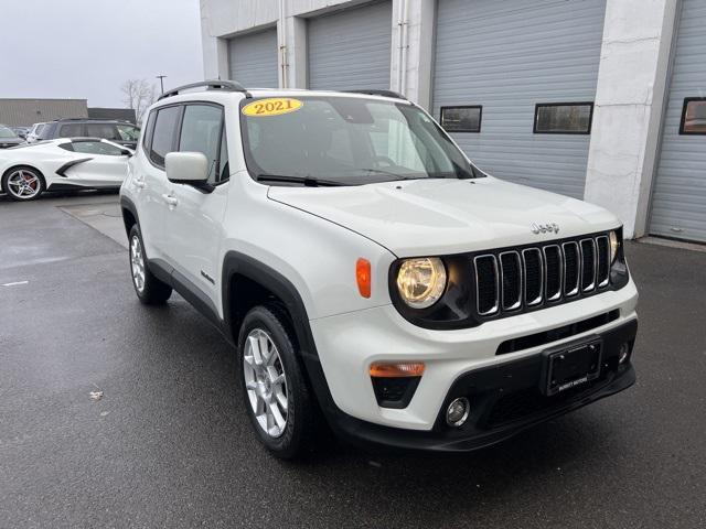 used 2021 Jeep Renegade car, priced at $19,444