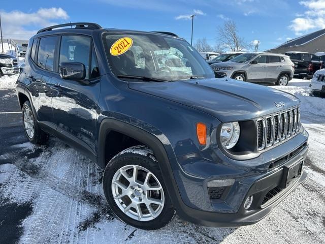 used 2021 Jeep Renegade car, priced at $21,100